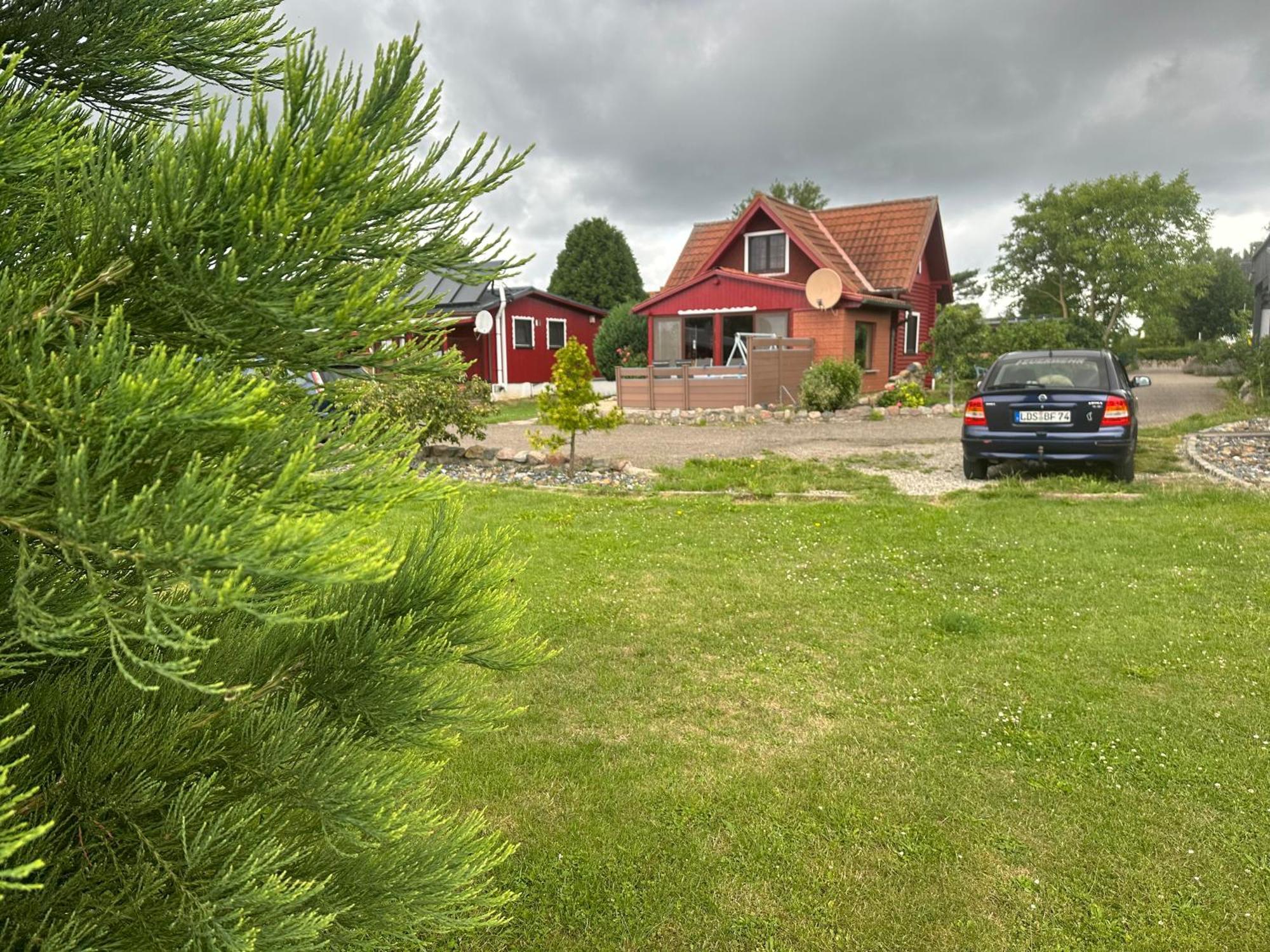 Fischerhuette IV Mobilheim Polchow Exteriér fotografie